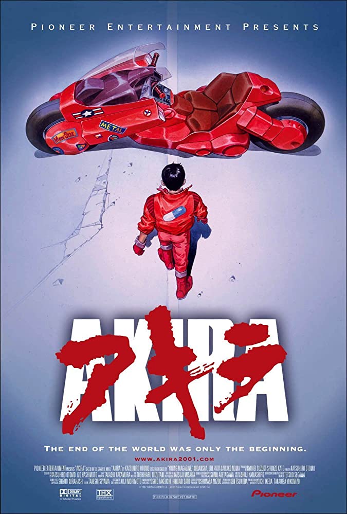 Akira top japanese anime movies