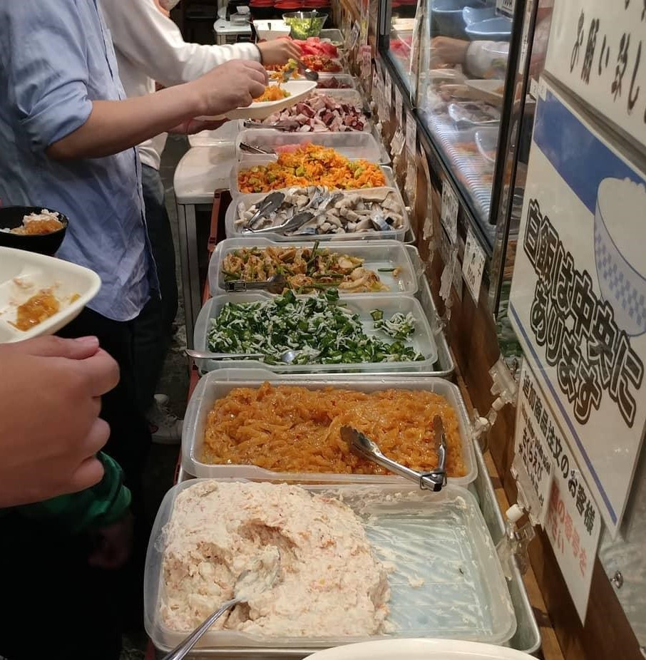 Numazuko Kaisho buffet in tokyo