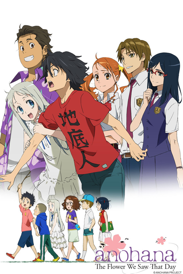 anohana iconic japanese anime