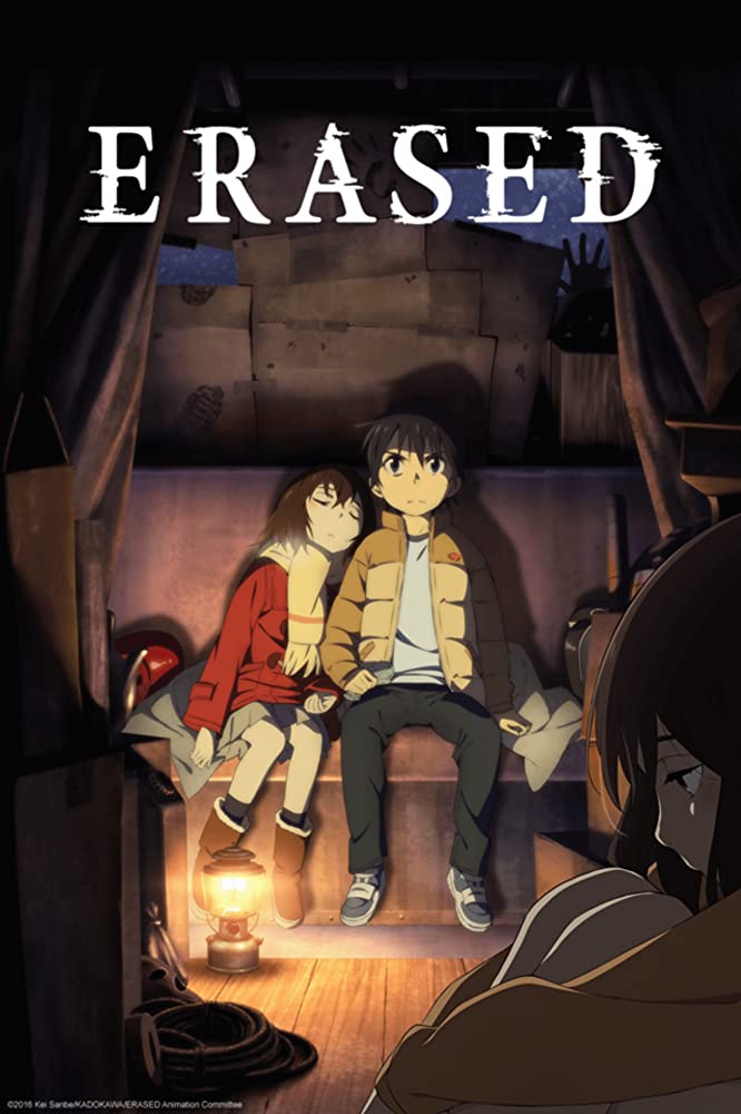 erased iconic japanese anime series