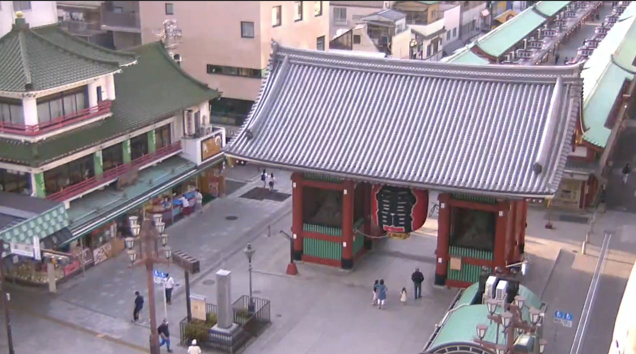 kaminarimon gate livestream