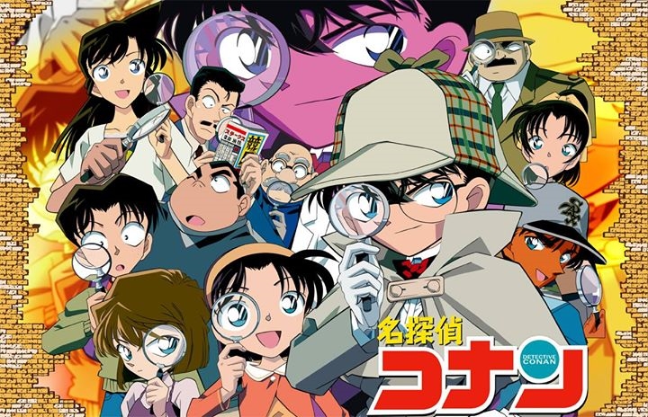 case closed detective conan 90s anime