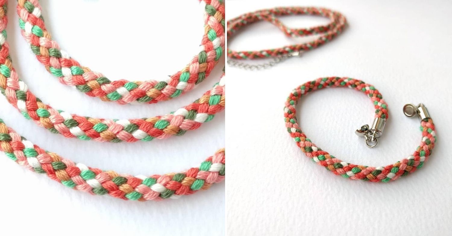 Japanese Craft Ideas - Kumihimo Bracelet