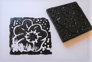 Japanese Craft Ideas - Japanese Foam Block Printing