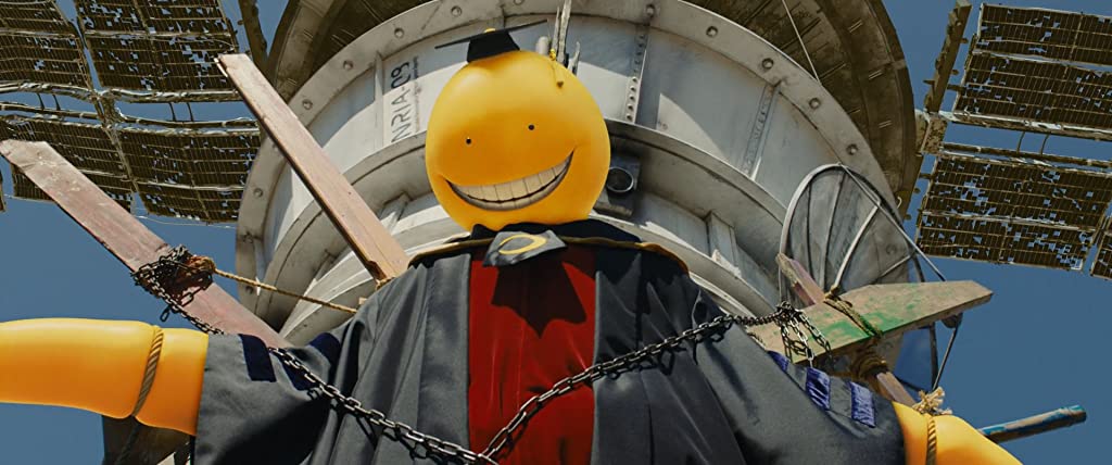 Japanese Live-action Movies - Assassination Classroom Koro sensei water tank