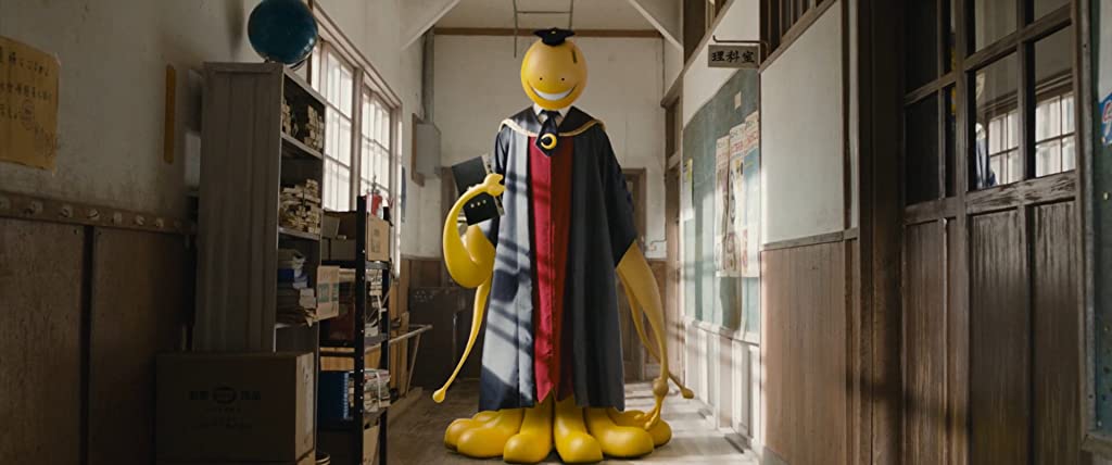 Japanese Live-action Movies - Assassination Classroom Koro Sensei hallway