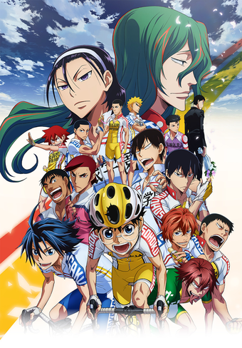 Sports anime besides Haikyuu!! - Yowamushi Pedal movie poster 