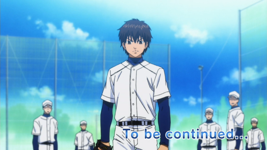 Sports anime besides Haikyuu!! - screenshot from Diamond of Ace