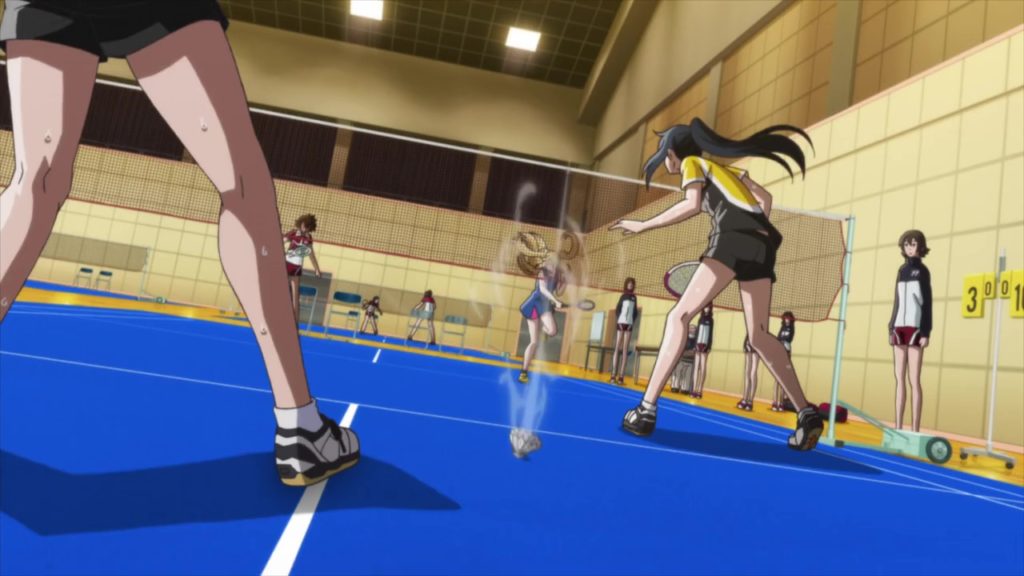 Sports anime besides Haikyuu!! - screenshot from Hanebado!