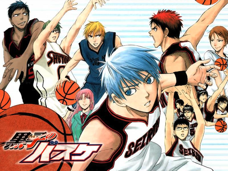 Sports anime besides Haikyuu!! - Kuroko no basuke poster