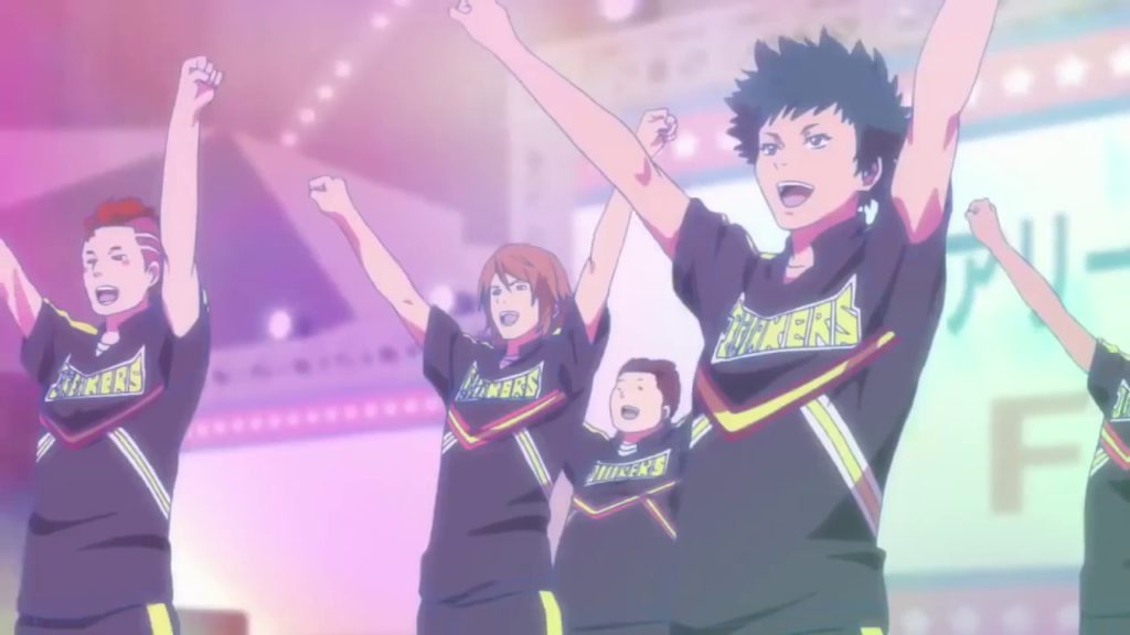 Sports anime besides Haikyuu!! - cheer boys!! during their performance