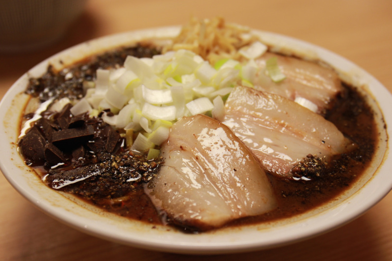 Weirdest Japanese Food 3 - chocolate ramen