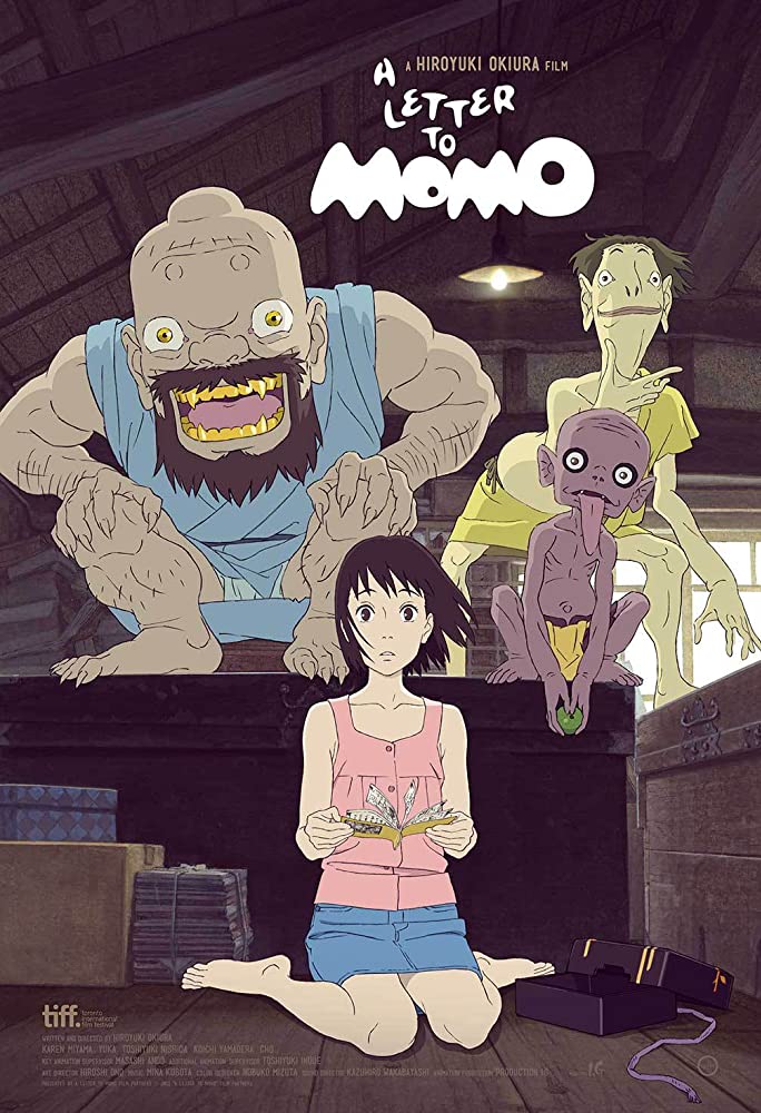 Japanese animated films - letter to momo