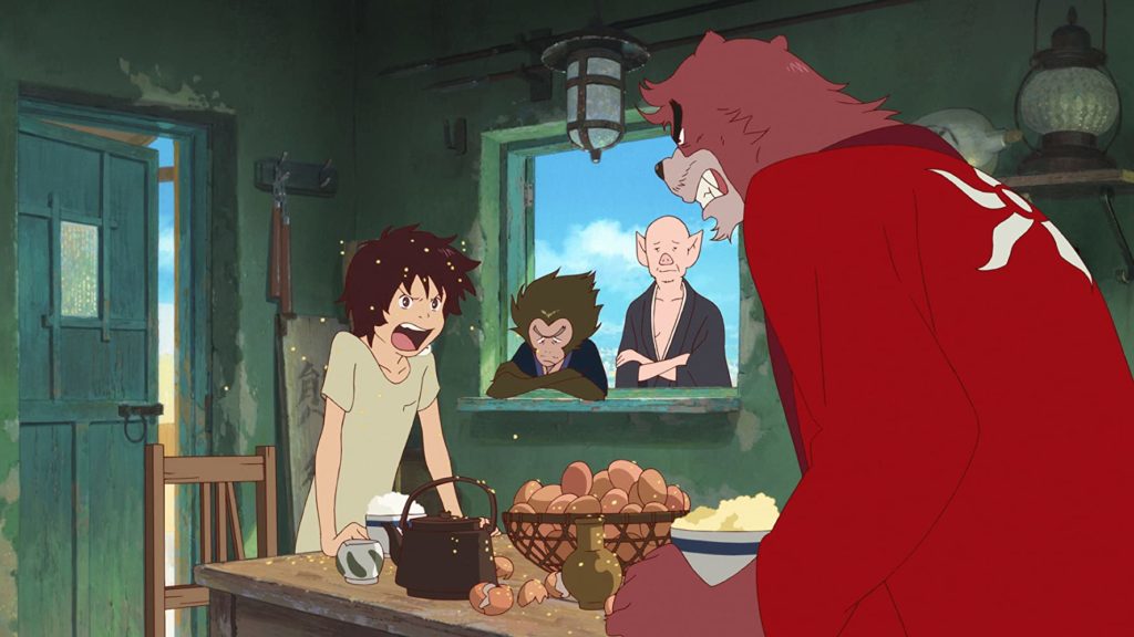 Japanese animated films - the boy and the beast