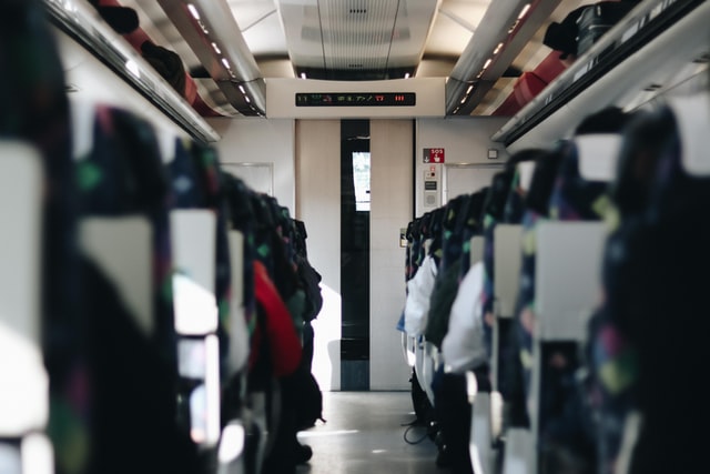 Japanese hospitality - carriage of shinkansen