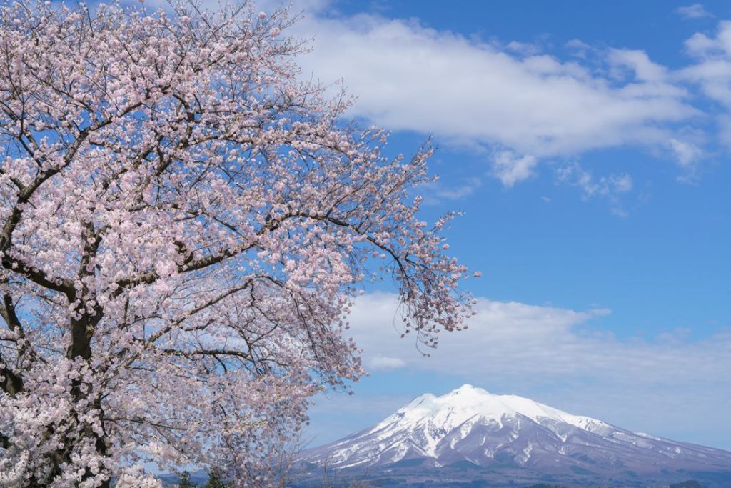 Mountains in Japan - mount iwaki
