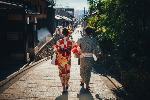 Things to do in Japan in summer - couple wearing yukata