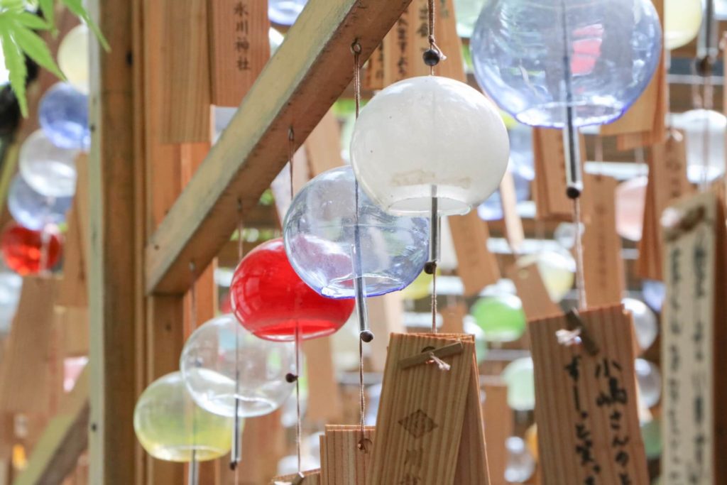 Things to do in Japan in summer - japanese wind chime