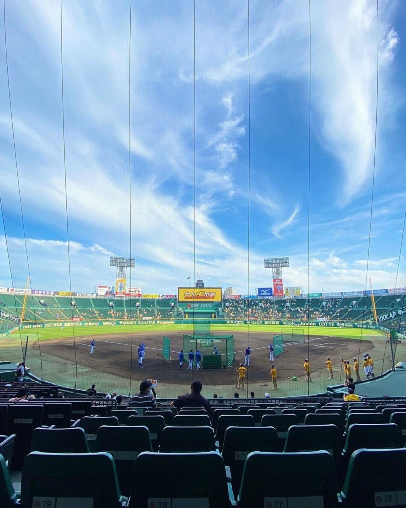 Things to do in Japan in summer - koshien stadium in Japan