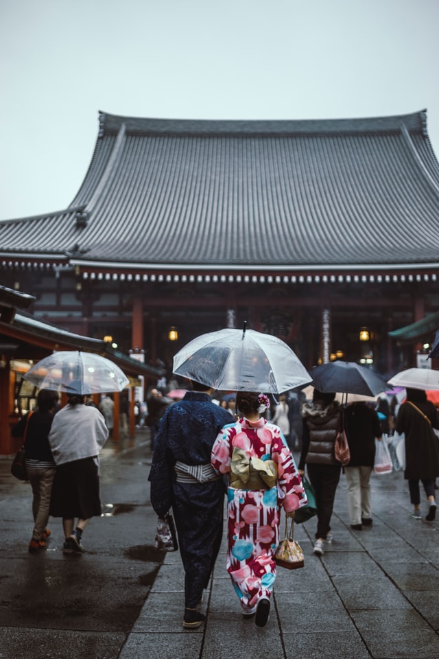 Mysteries in Japan - rainy day japan