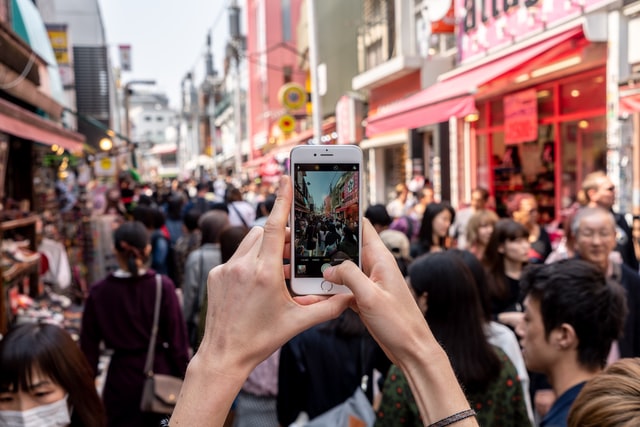 Mysteries in Japan - smartphone