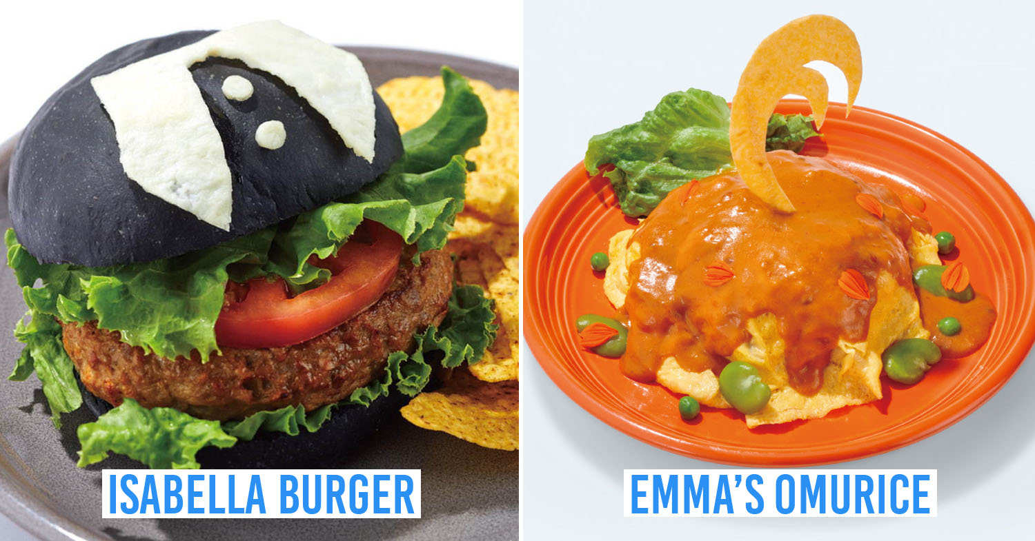The Promised Neverland Exhibition 4 - isabella burger and emma's omurice