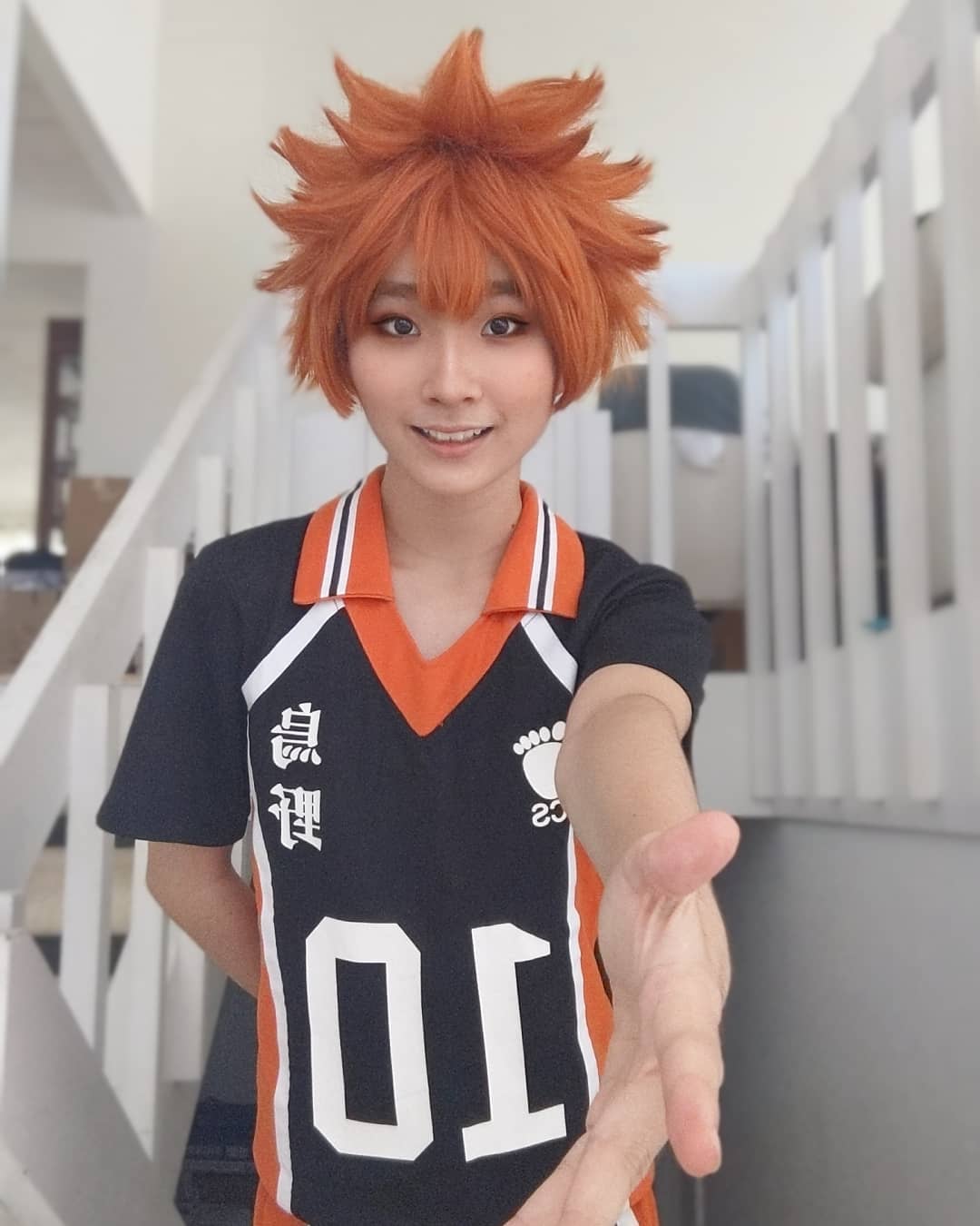 Hinata Karasuno Face Mask by Ke Tan - Pixels