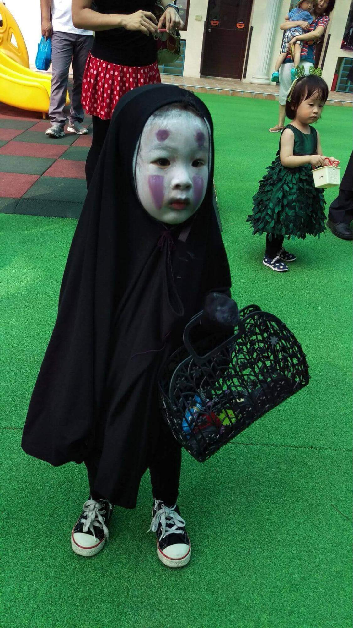 anime halloween costume - no face