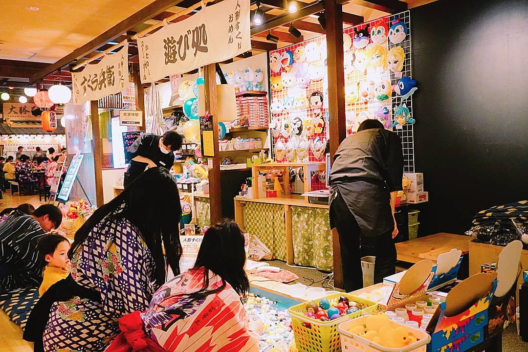 free tokyo walking tours - oedo onsen monogatari