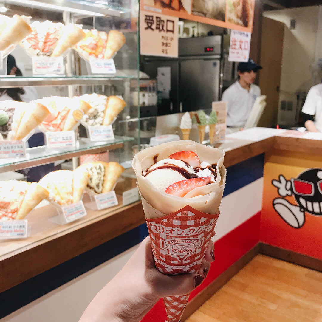 free tokyo walking tours - oedo onsen monogatari food