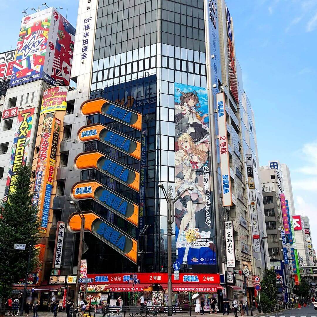 free tokyo walking tours - sega tower