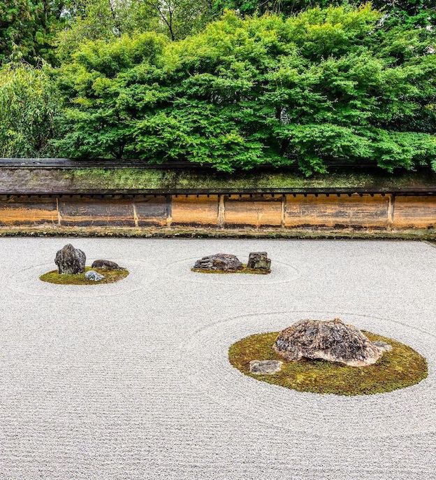 Japanese zen gardens - ryoanji
