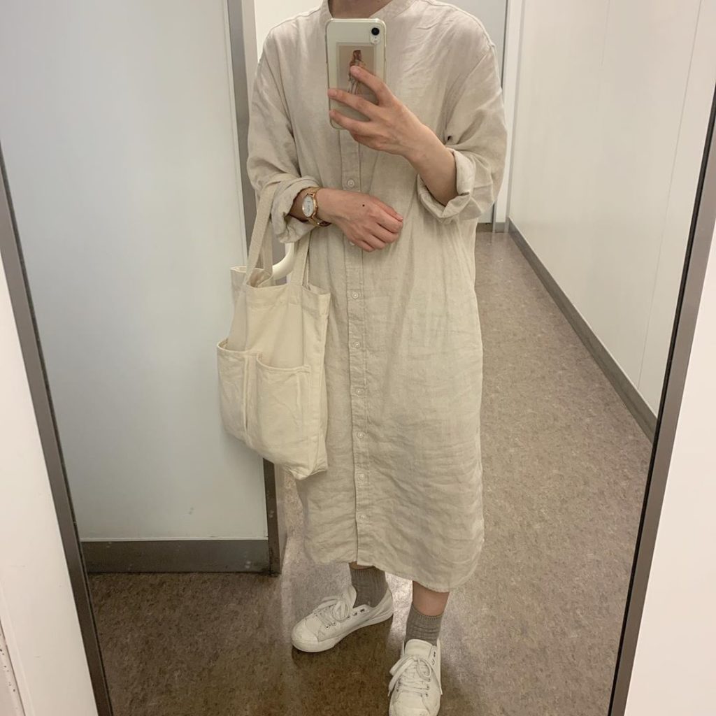 Japanese clothing - mirror selfie