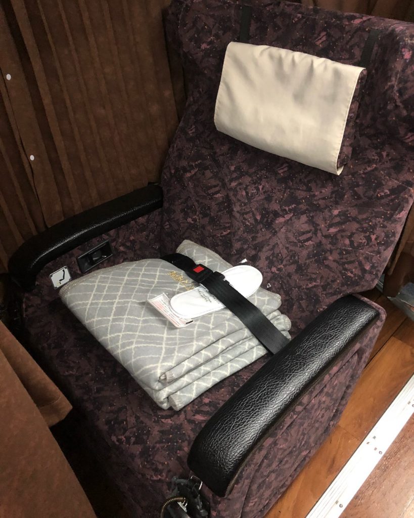 Transportation in Japan - seats on night buses