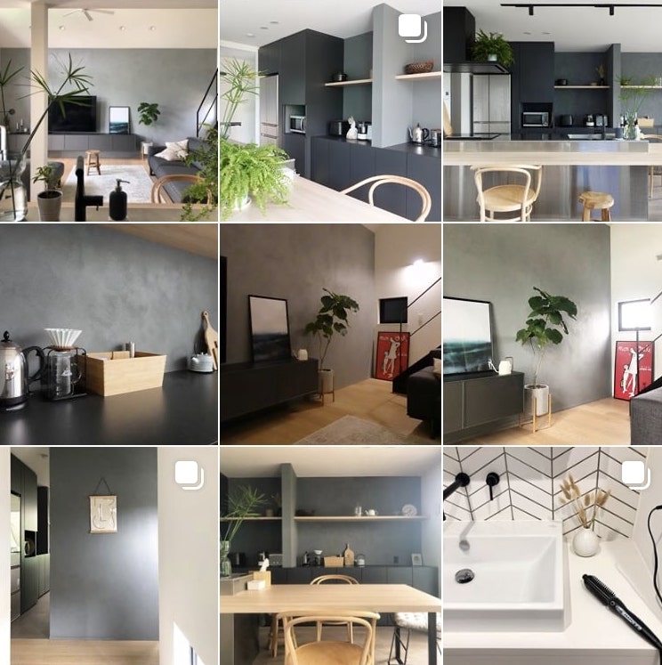 japanese home decor - instagram grid