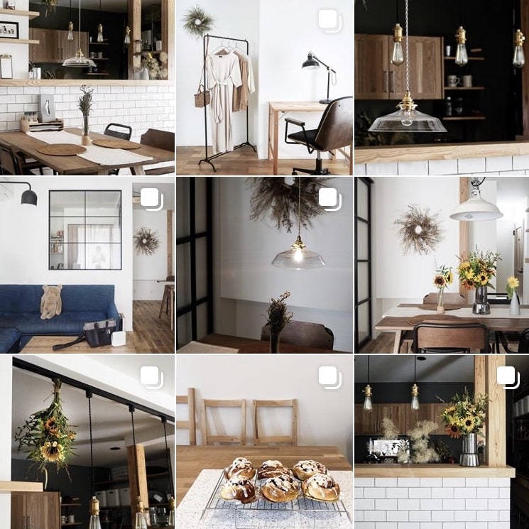 japanese home decor - instagram grid