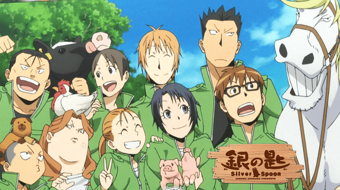 Food anime - silver spoon