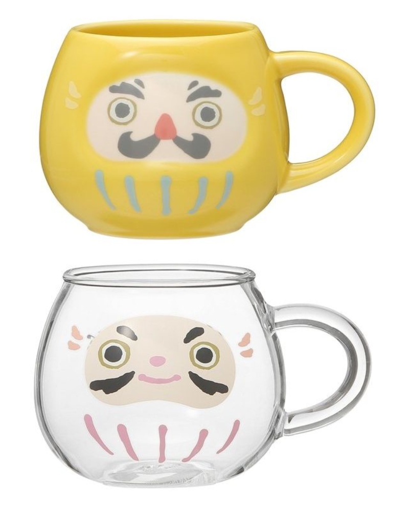 Starbucks Japan New Year 2021 - daruma mugs