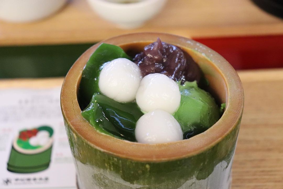 japan cafes heritage buildings - nakamura tokichi honten namacha jelly
