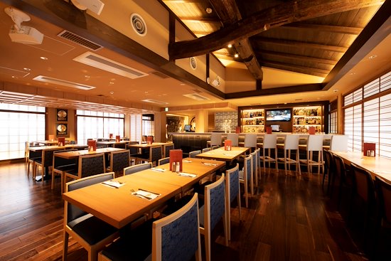japan cafes heritage buildings - hard rock cafe kyoto interior