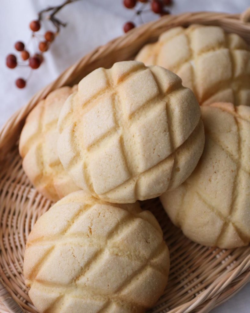 Japanese bread recipes - melon pan