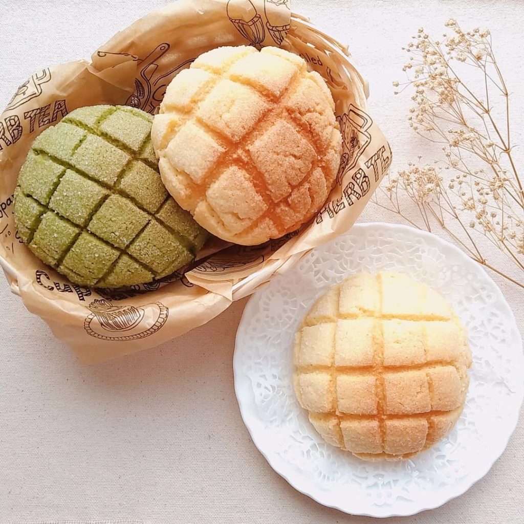 Japanese bread recipes - melon pan