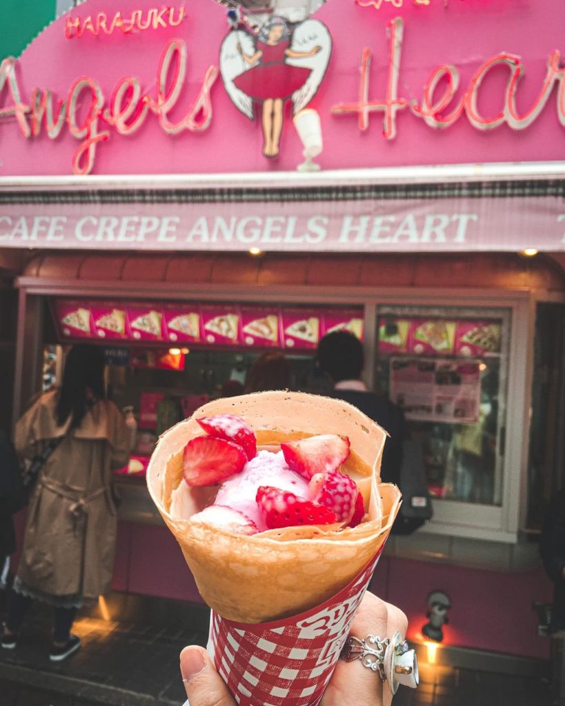 Cafe Crepe Angels Heart closes - japanese style crepes