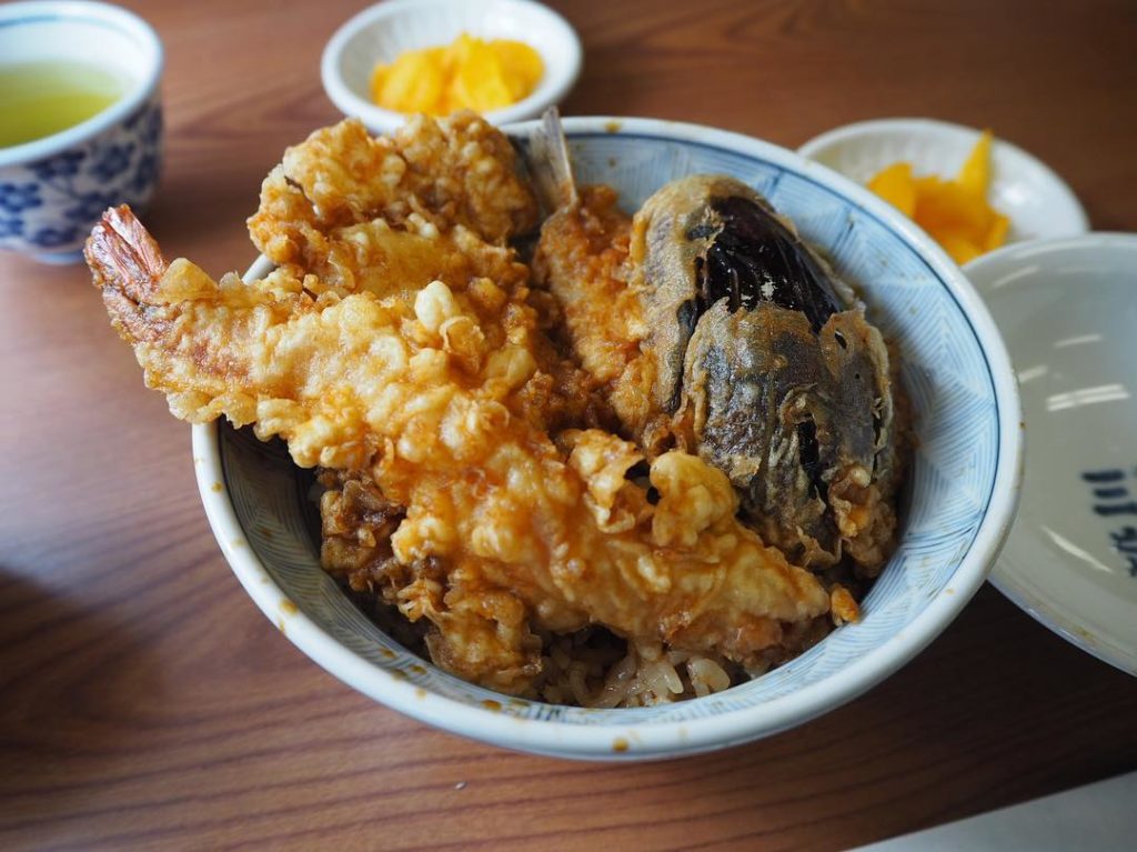 Oldest restaurants in Japan - sansada tendon