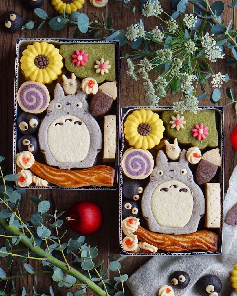 Studio Ghibli cookies - m.okazaki totoro cookies