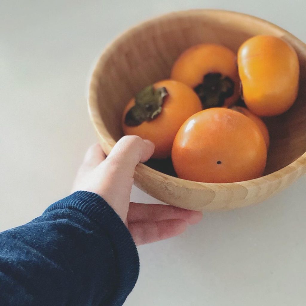 Unique Japanese words - bowl of persimmon