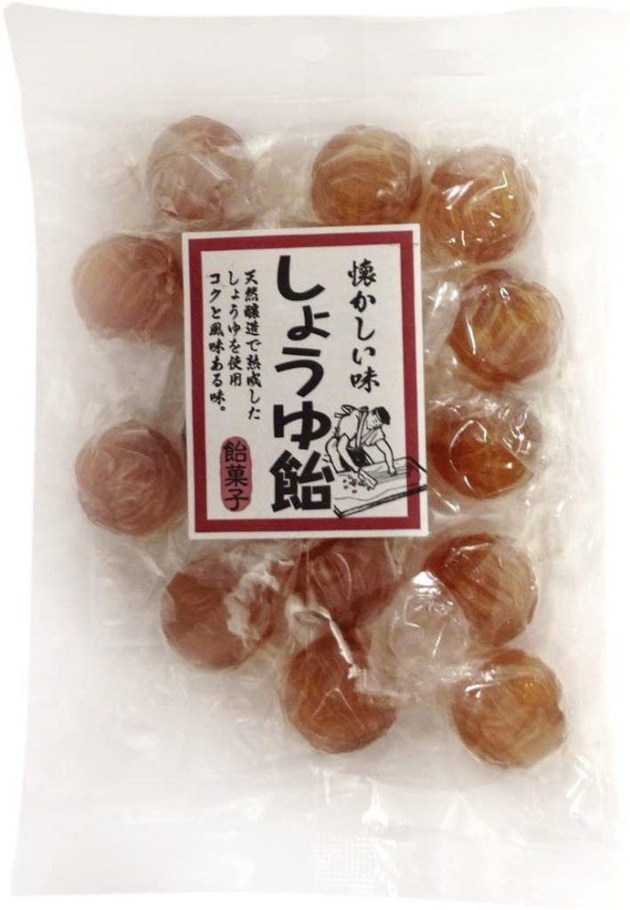 Weird Japanese candy - soy sauce candy