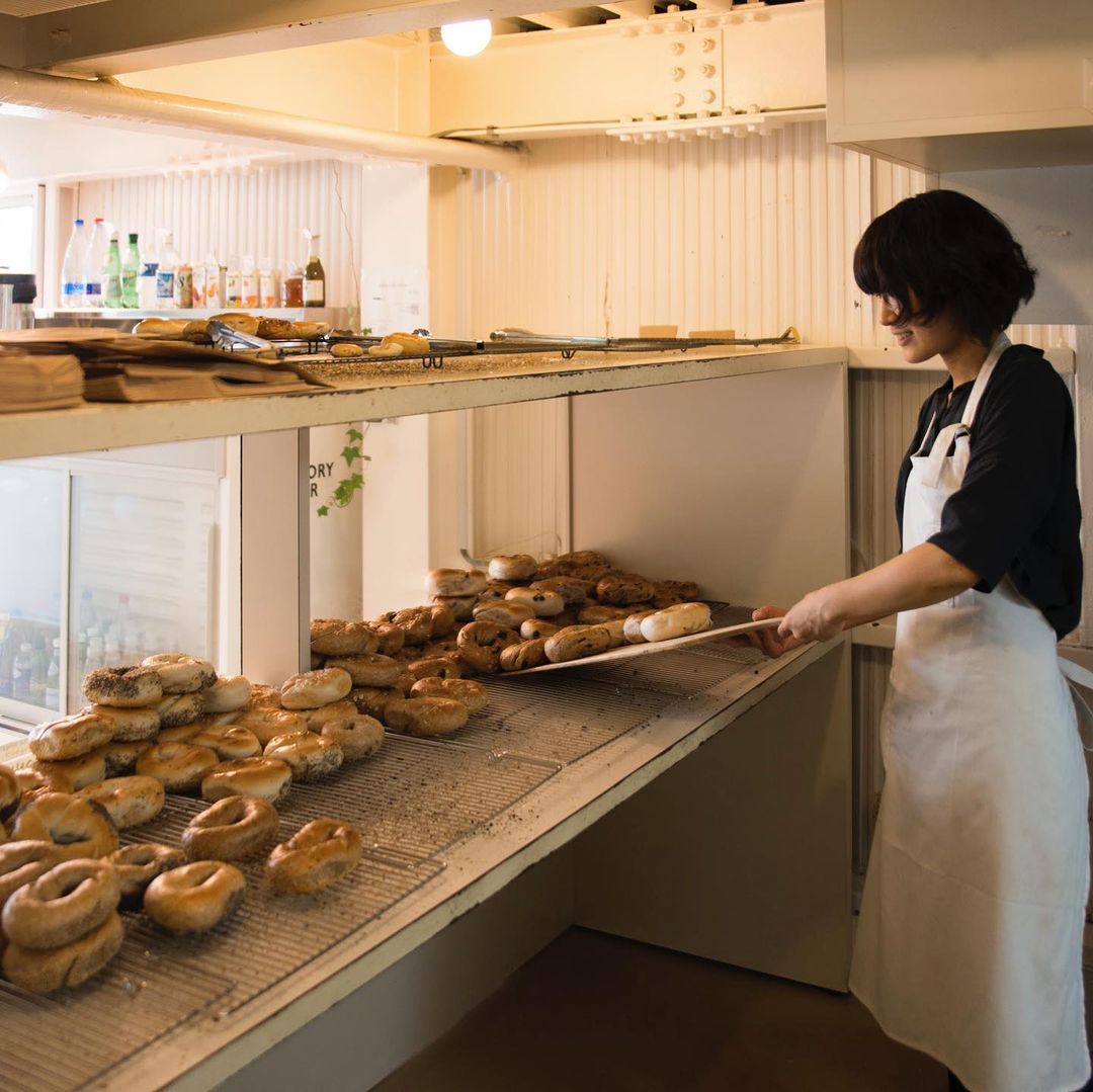 bakeries in tokyo - maruichi bagel
