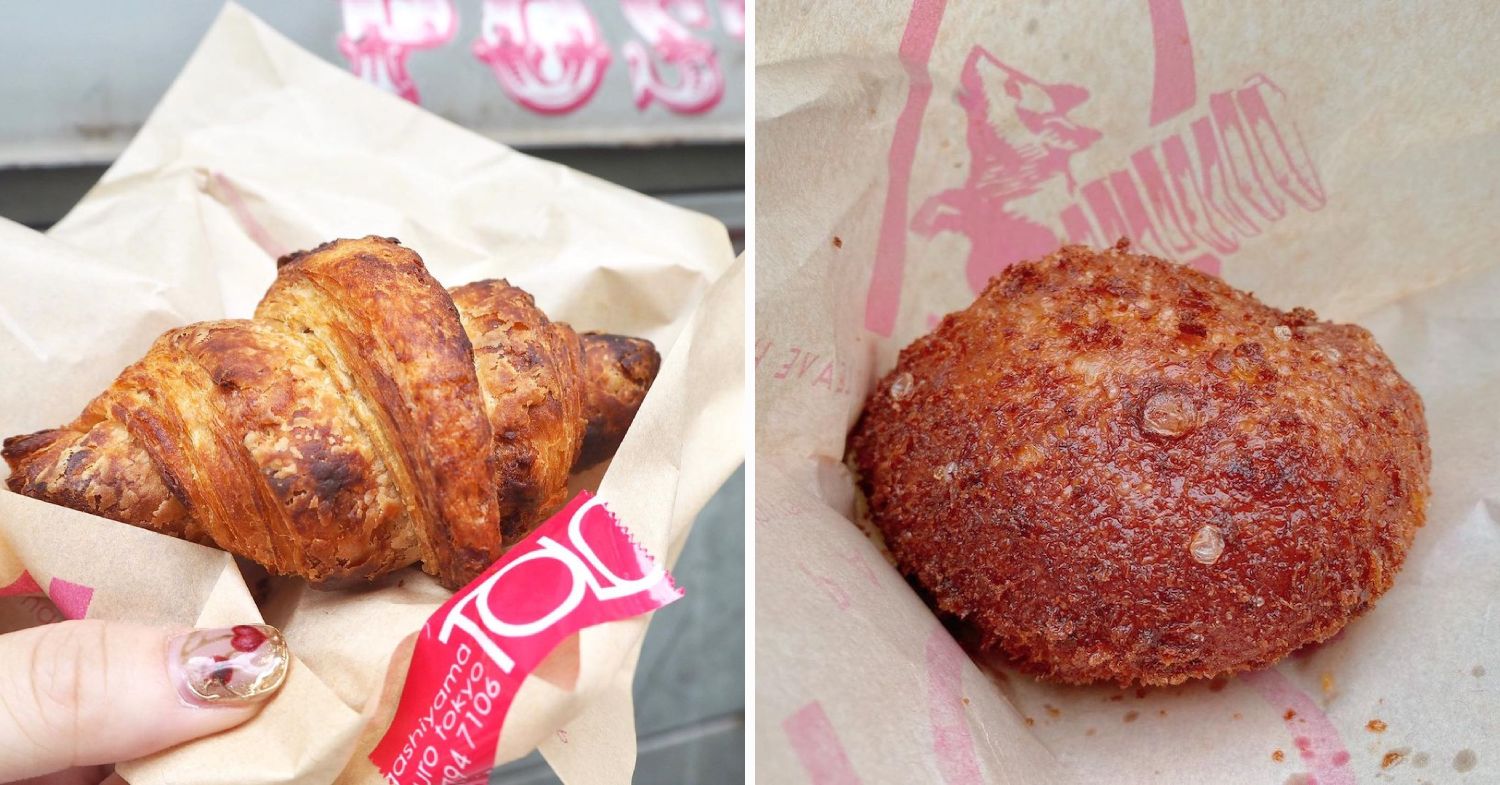 bakeries in tokyo - tolo pan croissant and curry bread