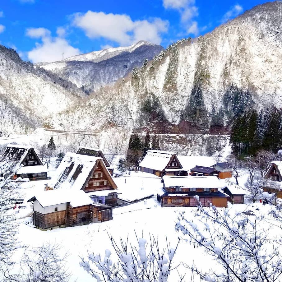 suganuma village - suganuma village in winter